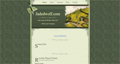 Desktop Screenshot of jadedwolf.com