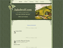 Tablet Screenshot of jadedwolf.com